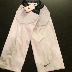Nike Pro compression short white
